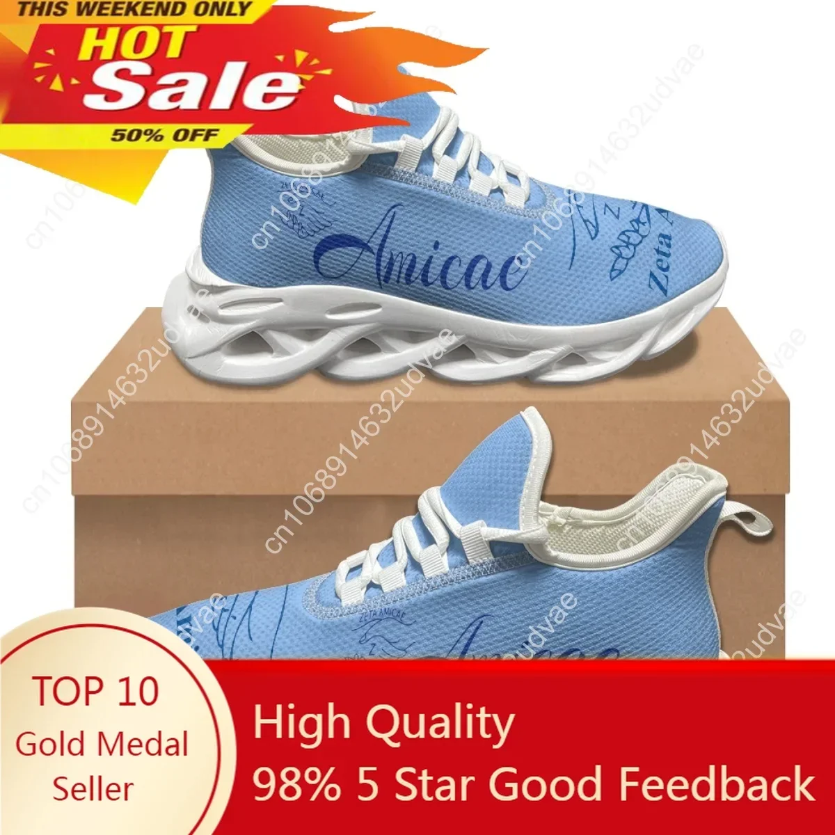 Mesh Sneaker Women - Zeta Amicae New Trend 3D Print
