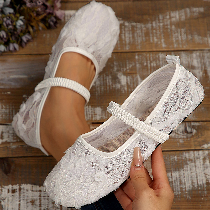 Women Shoes Elegant - Woman Shoes Breathable Mesh Flat Shoes