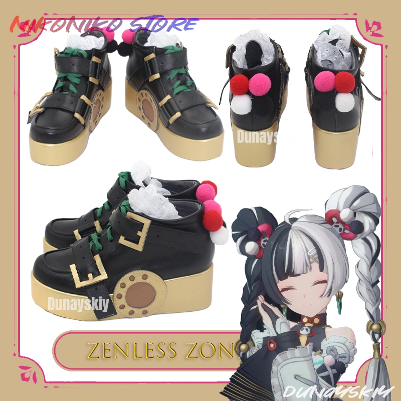 Women'S Shoes Zone - Game Zenless Zone Zero Dialyn Cosplay