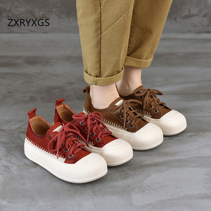 ZXRYXGS New Lace-up Premium Co - Women Shoes Size 4 In Cm ulasan dan harga