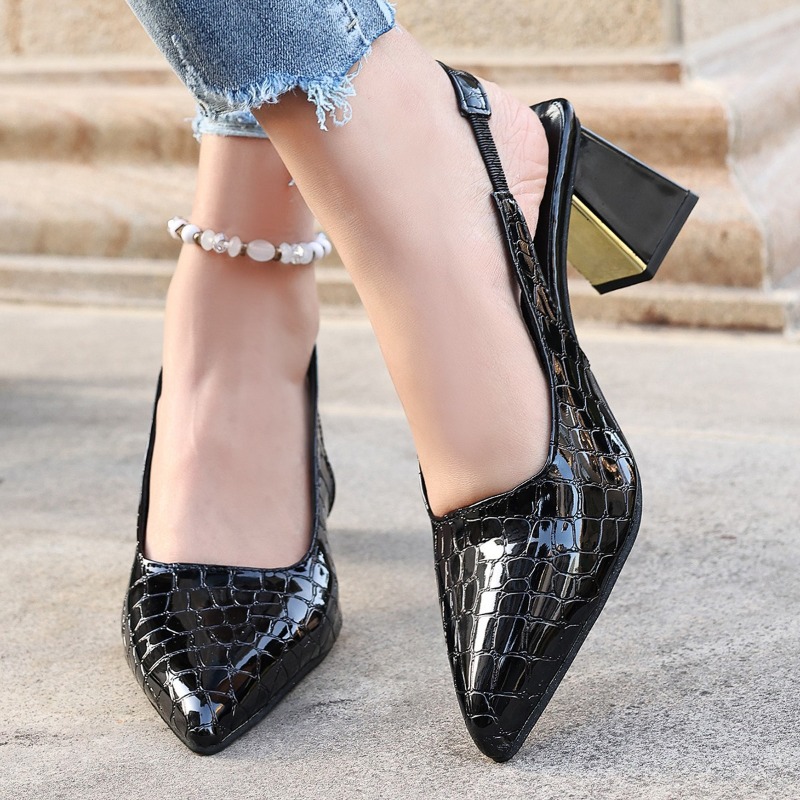 Summer High Heels Sandals Wome - Women Shoes Elegant ulasan dan harga