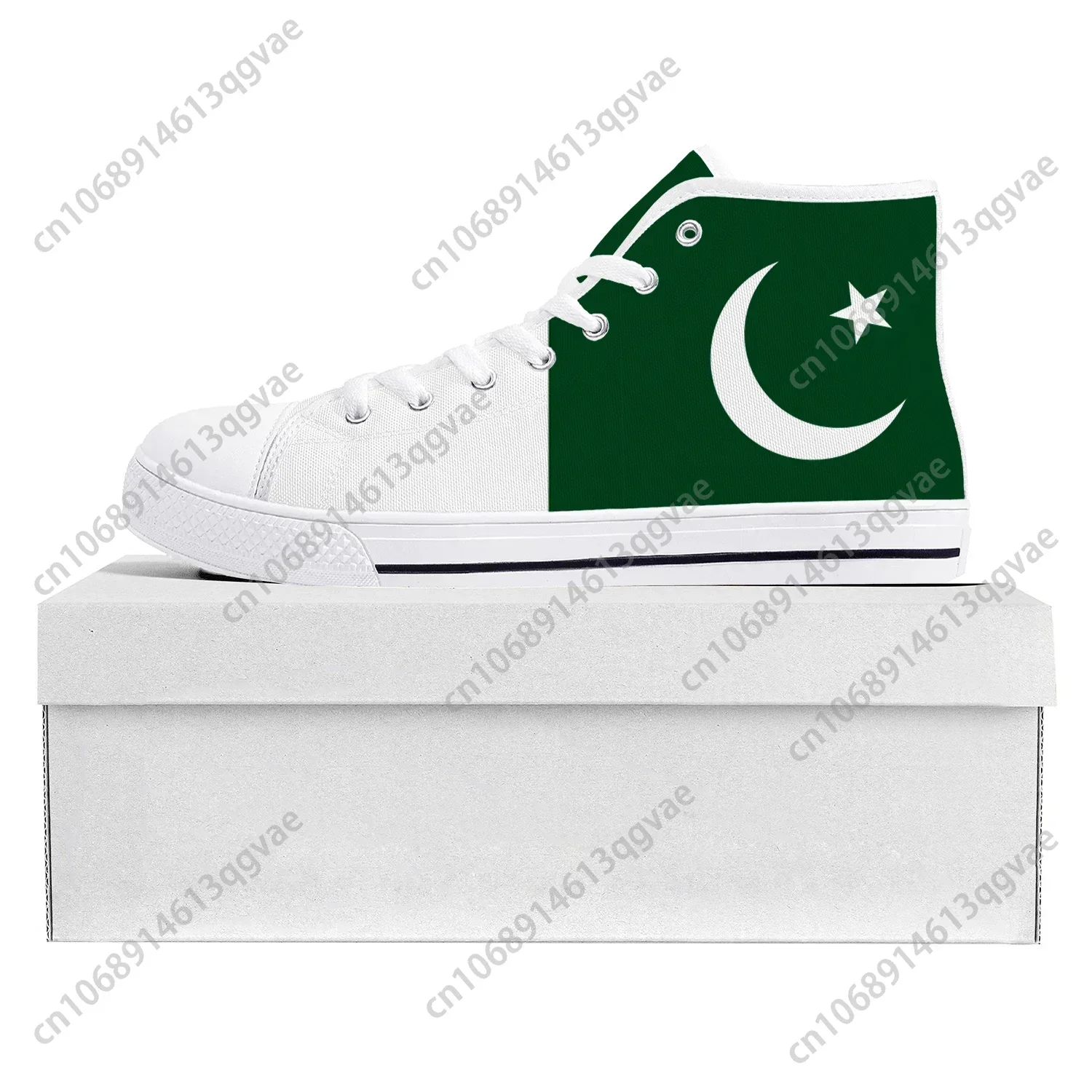 Pakistani Flag High Top Sneake - Women'S Shoes In Pakistan ulasan dan harga