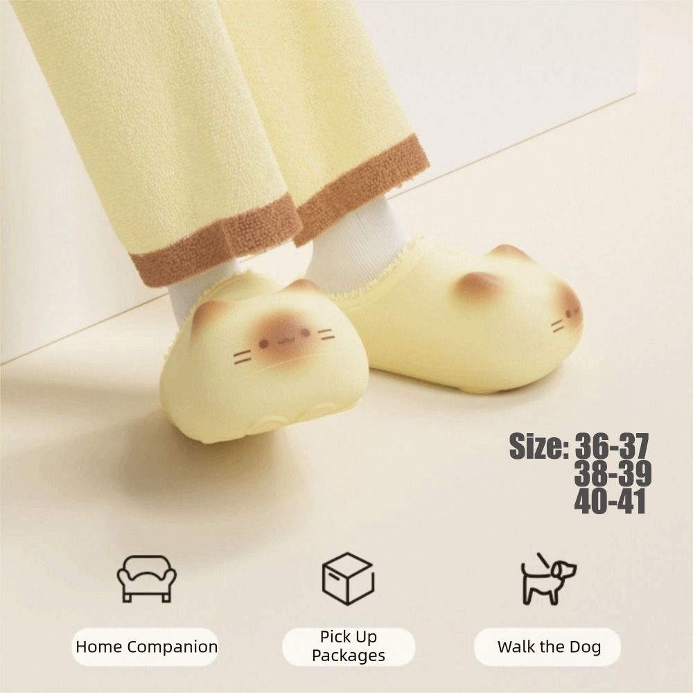 New Waterproof Cat Slippers Bo - Women'S Shoes Water Resistant ulasan dan harga
