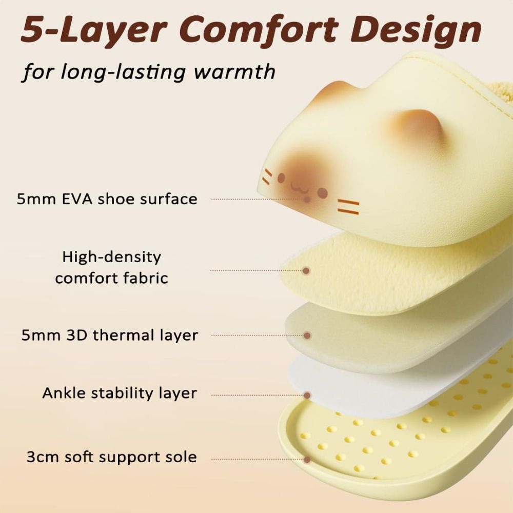 New Waterproof Cat Slippers Bo - Women'S Shoes Water Resistant ulasan dan harga