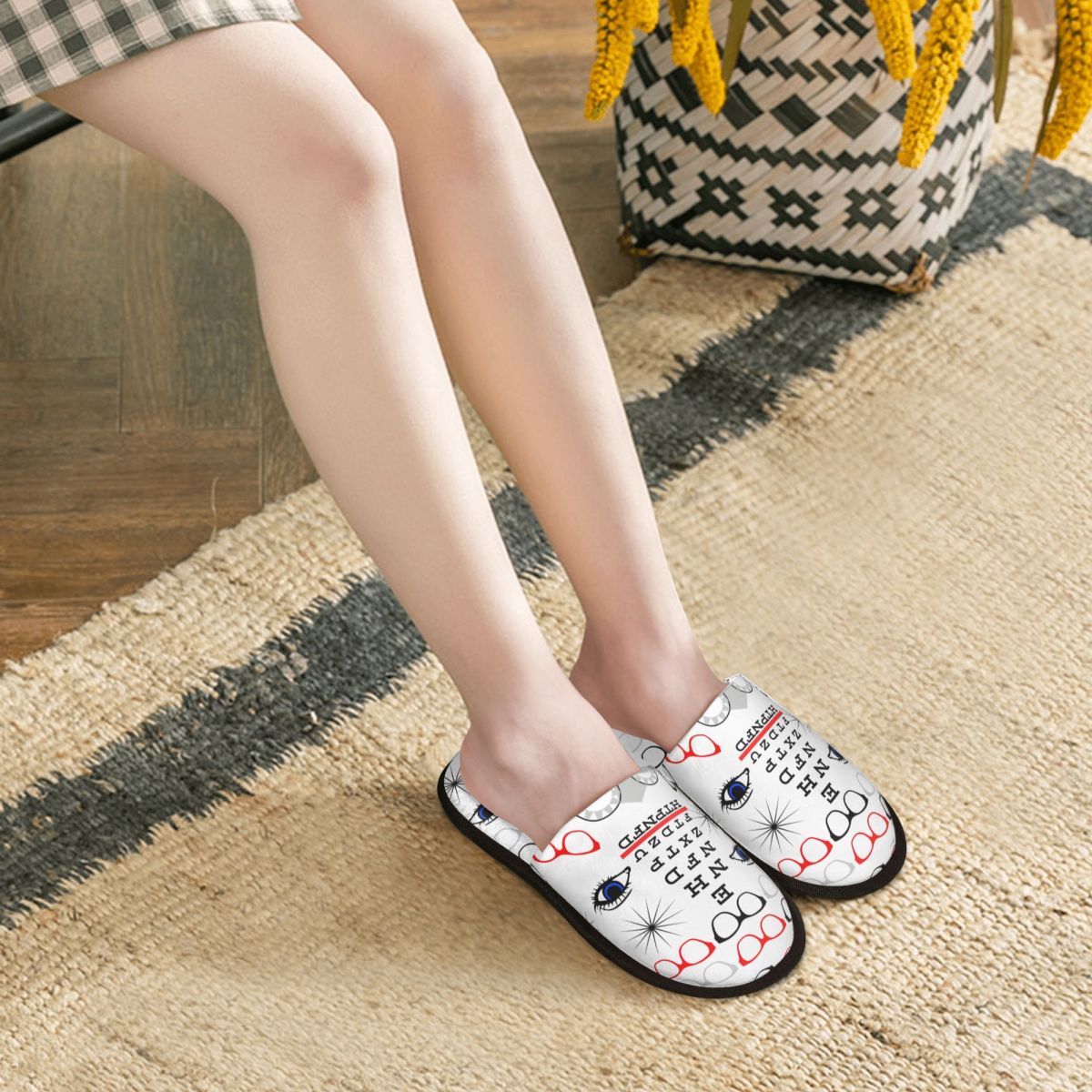 Custom Print Women Snellen Eye - Shoes Women Chart ulasan dan harga