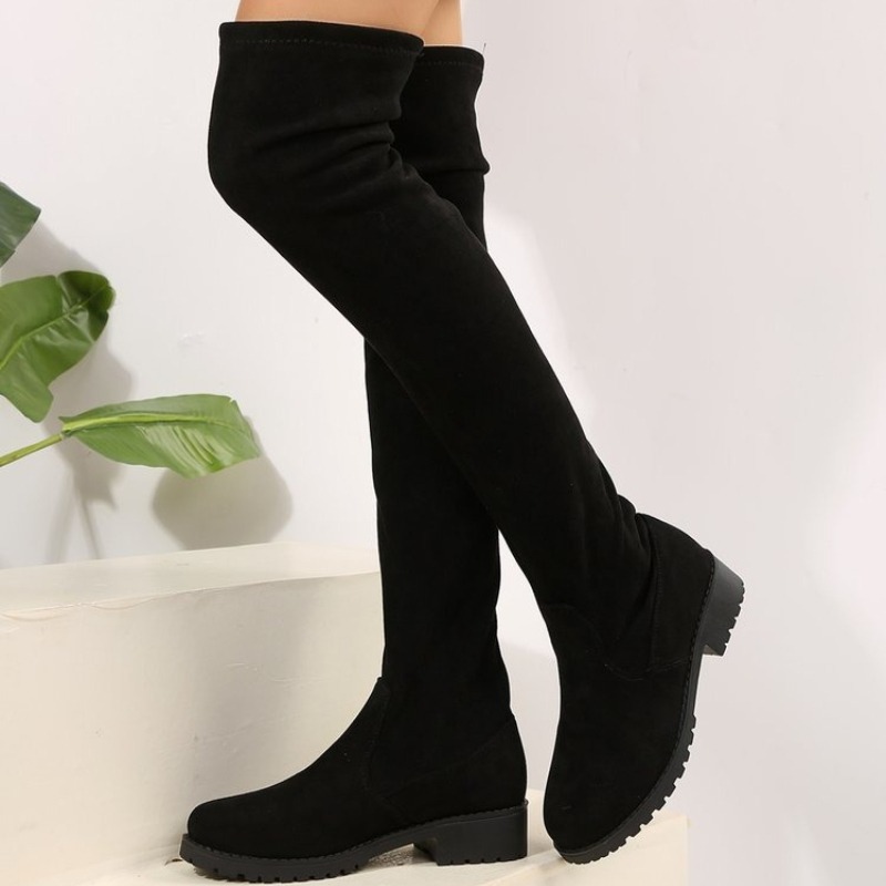Women Over The Knee Boots Thig - Sock Boot Women ulasan dan harga