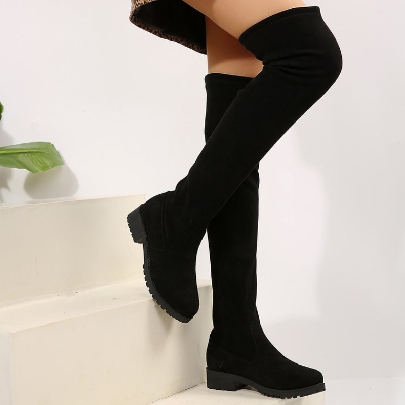Women Over The Knee Boots Thig - Sock Boot Women ulasan dan harga