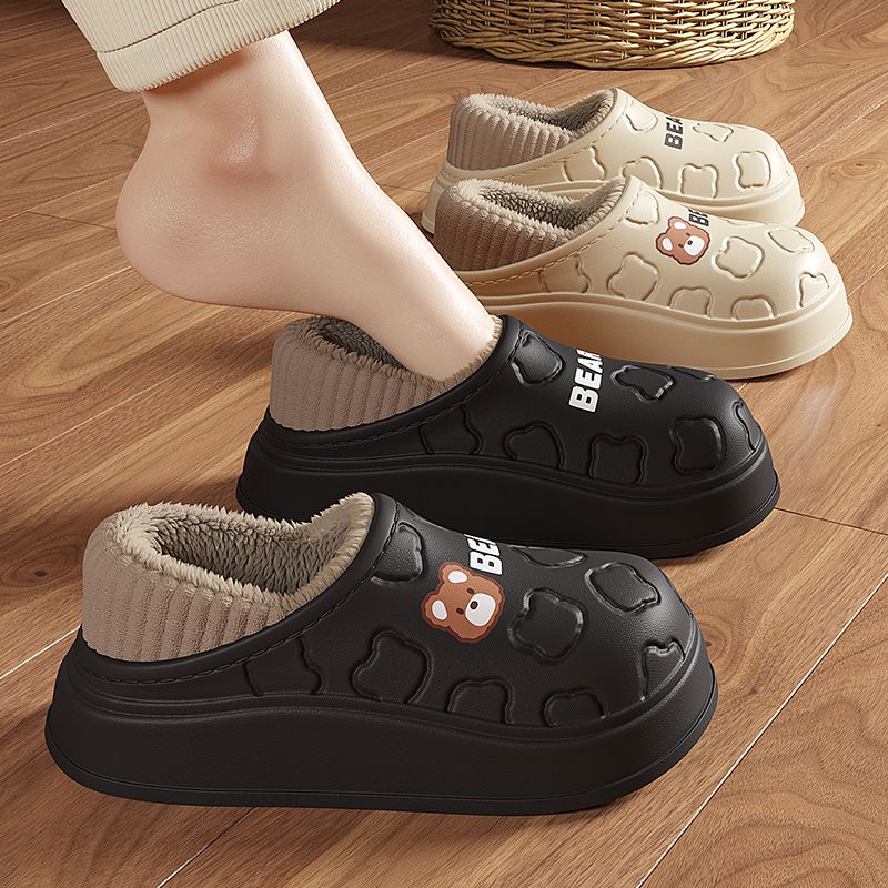 Waterproof Cotton Slippers for - Women'S Shoes Water Resistant ulasan dan harga