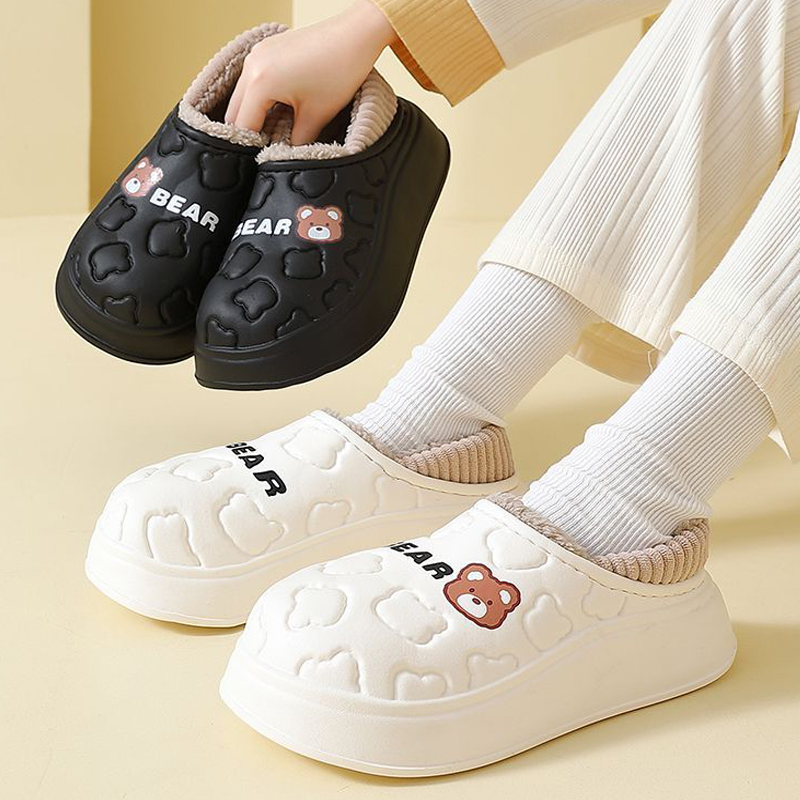 Waterproof Cotton Slippers for - Women'S Shoes Water Resistant ulasan dan harga