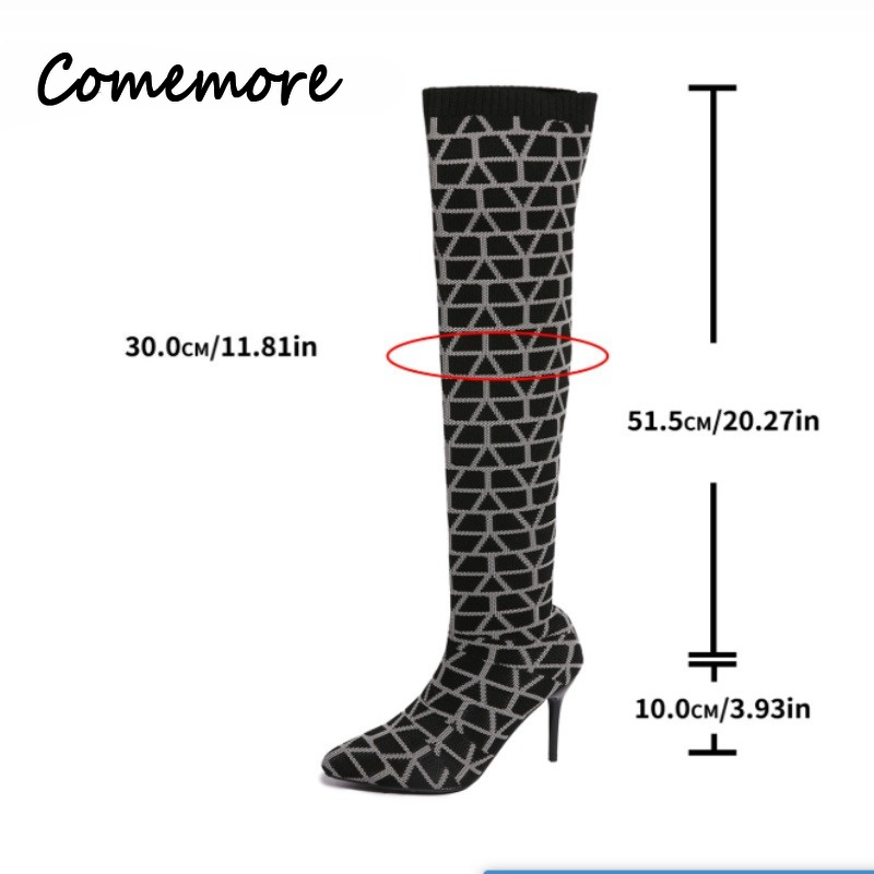 Comemore Women's 2026 Spring A - Sock Boot Women ulasan dan harga