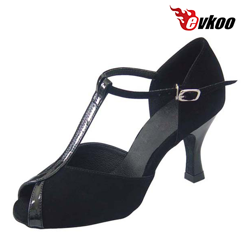 Evkoodance Black Or Tan Pu Lat - Women Shoes Size 4 In Cm ulasan dan harga