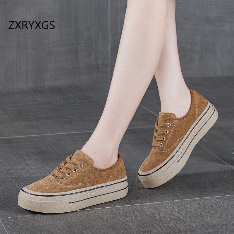 ZXRYXGS New Autumn Lace-up Fro - Women Shoes Size 4 In Cm ulasan dan harga