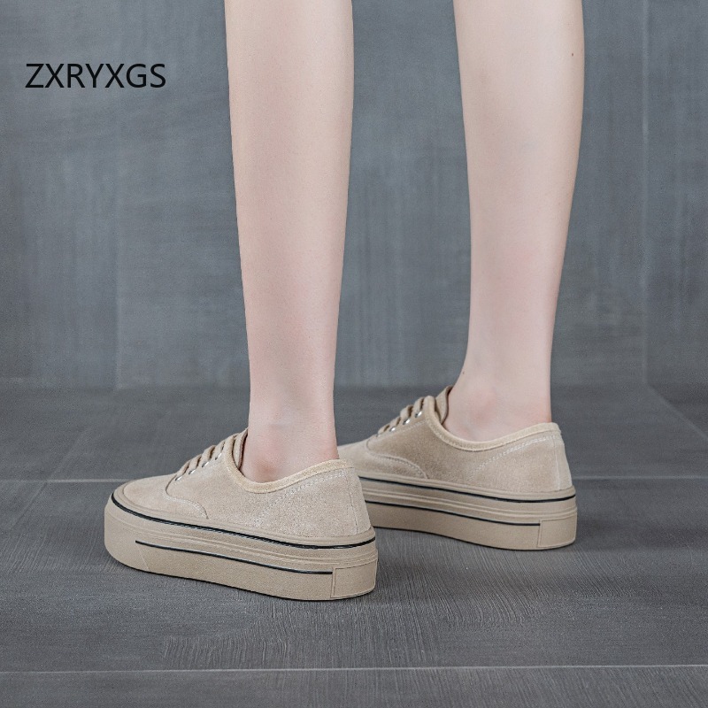 ZXRYXGS New Autumn Lace-up Fro - Women Shoes Size 4 In Cm ulasan dan harga