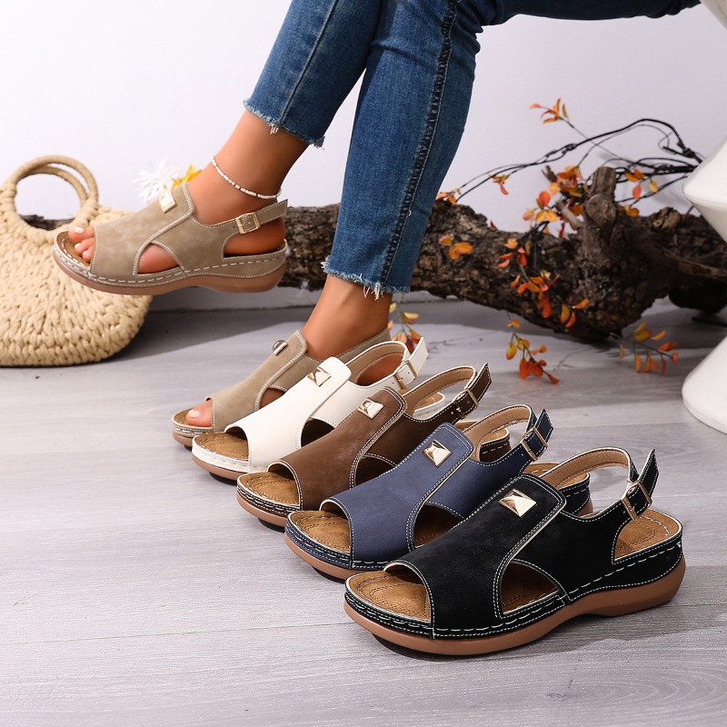Women Plus Size Wide Fit Wedge - Women'S Shoes For Bunions ulasan dan harga