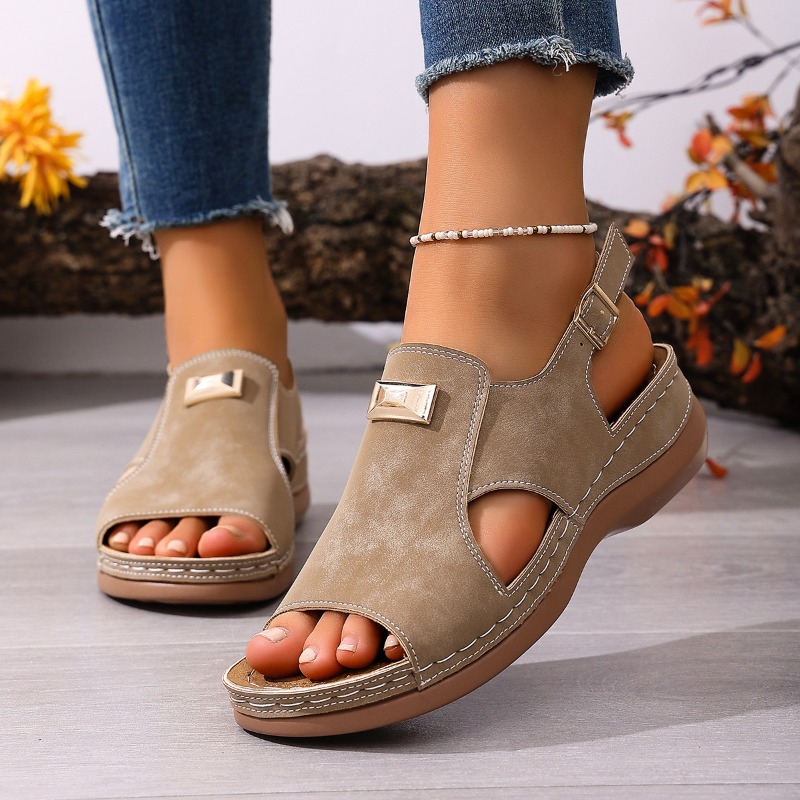 Women Plus Size Wide Fit Wedge - Women'S Shoes For Bunions ulasan dan harga