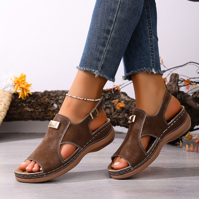 Women Plus Size Wide Fit Wedge - Women'S Shoes For Bunions ulasan dan harga