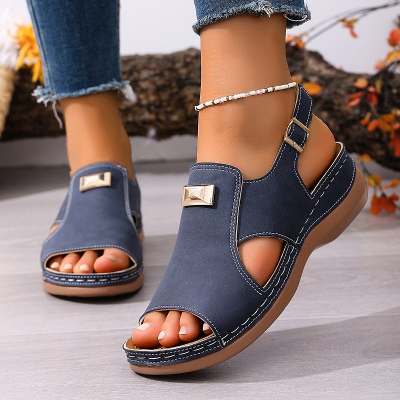 Women Plus Size Wide Fit Wedge - Women'S Shoes For Bunions ulasan dan harga