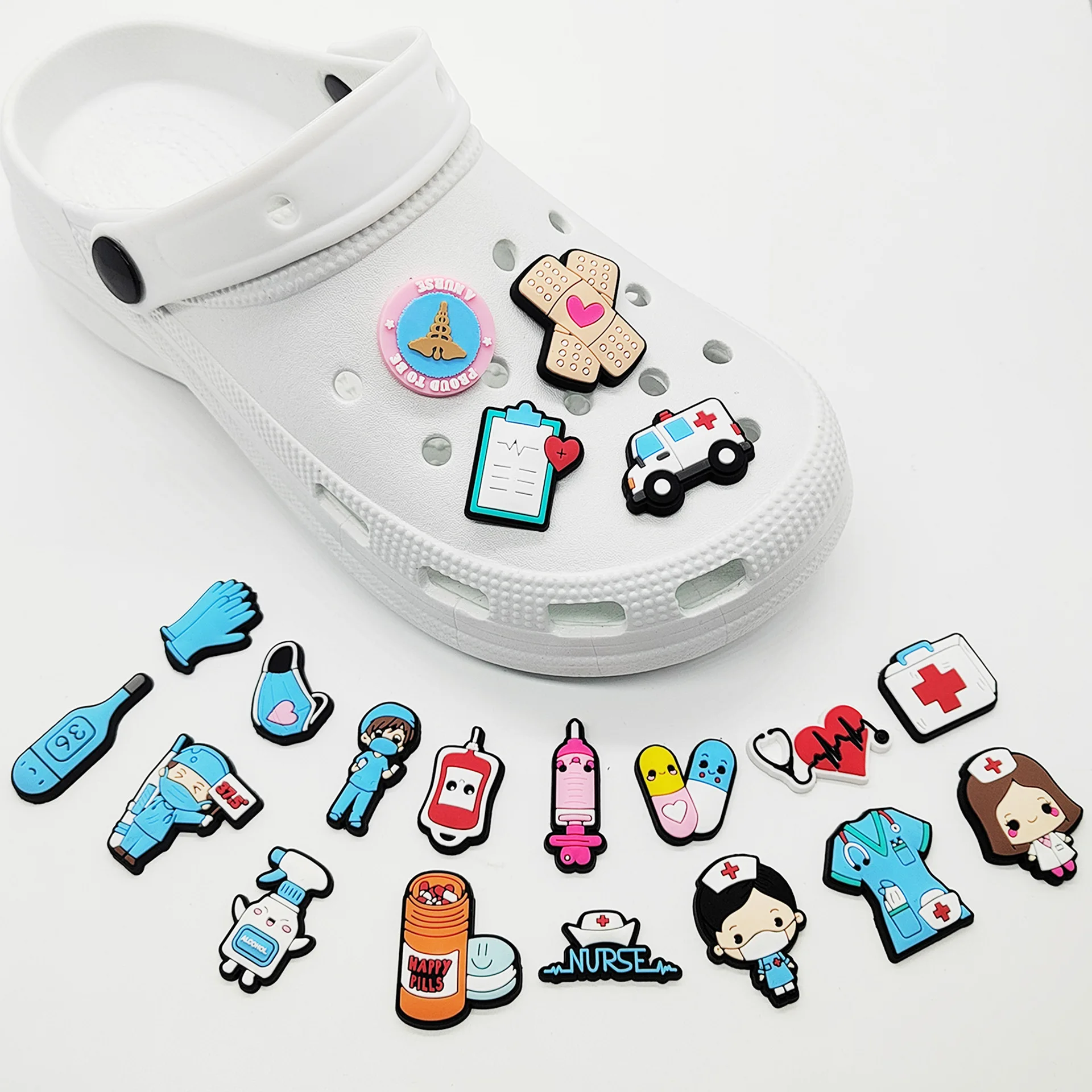 New 1pcs PVC Shoe Charms for C - Women'S Shoes Crocs ulasan dan harga