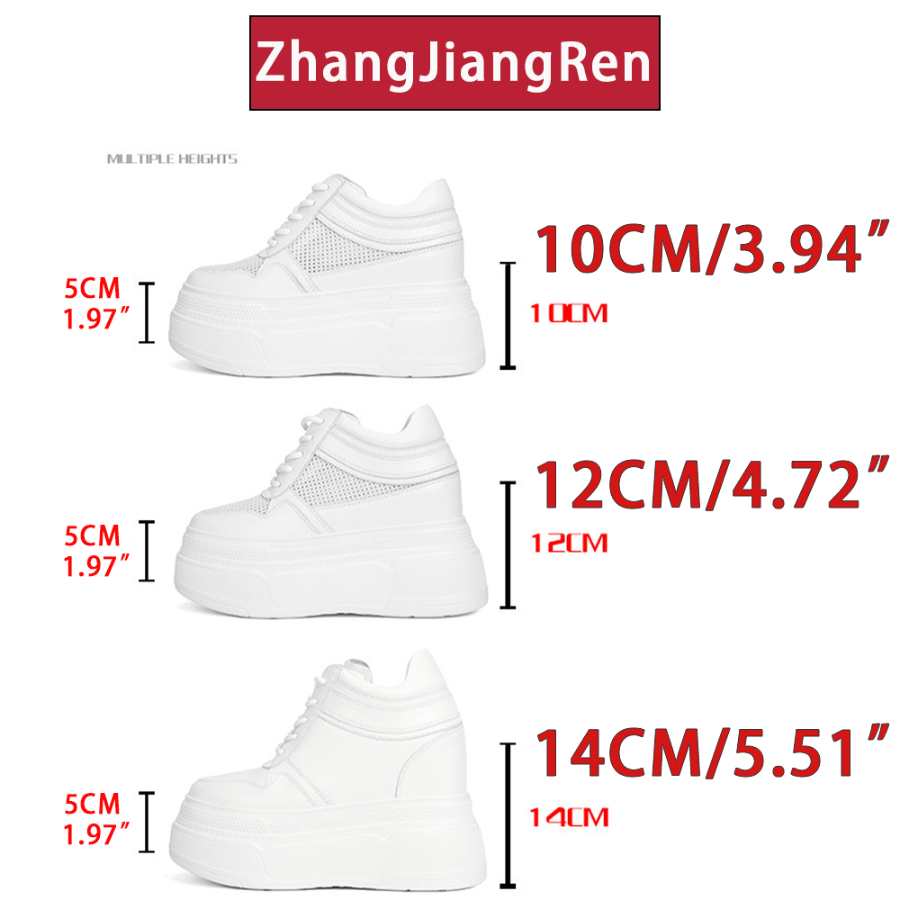 ZJR 10-14cm Chunky Sneakers Wo - Mesh Sneaker Women ulasan dan harga