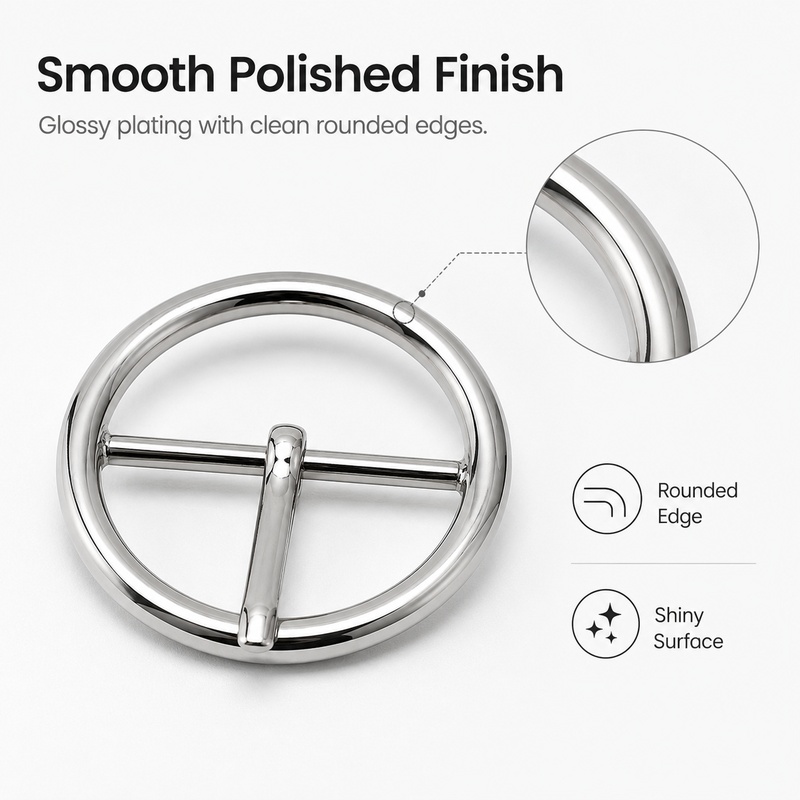 4Pcs 20-50mm Round Metal Pin B - Women'S Shoes Ecco ulasan dan harga