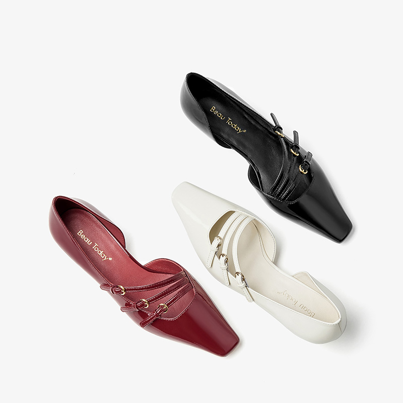 BEAUTODAY Pumps Women Patent L - Women Shoes Elegant ulasan dan harga