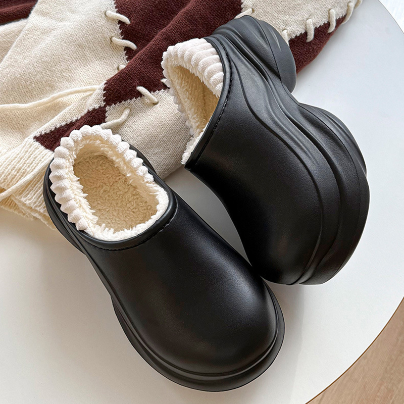 2025 New Chunky Platform Slipp - Women'S Shoes Water Resistant ulasan dan harga