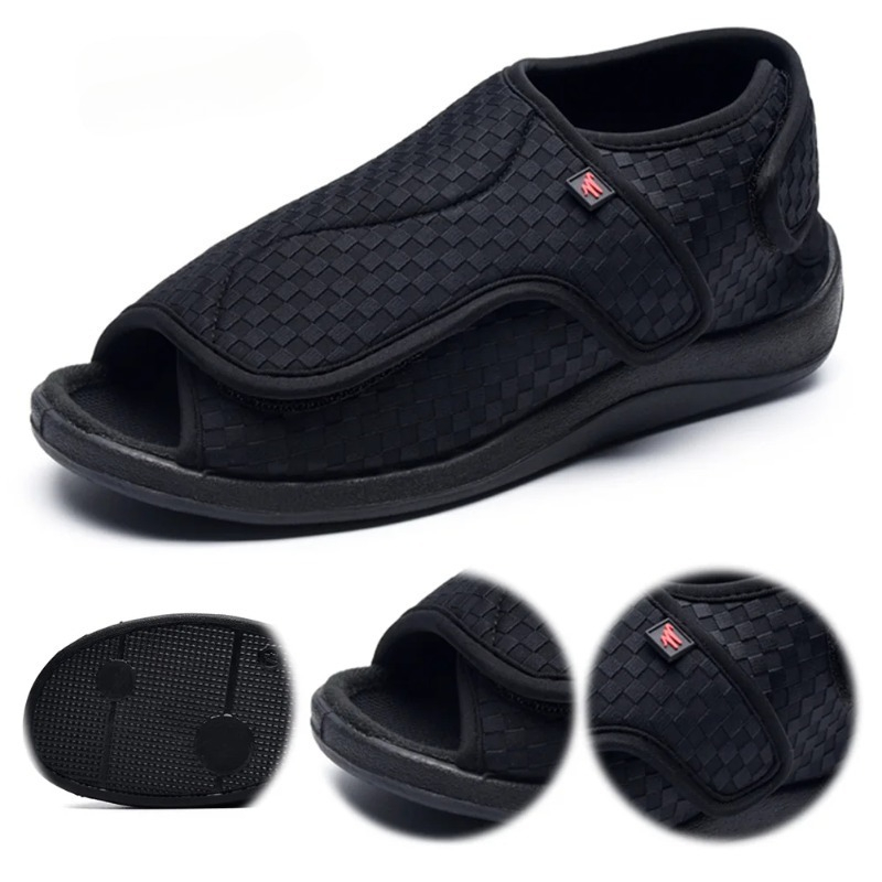 Women Men Diabetic Slippers Ex - Women'S Shoes For Wide Feet ulasan dan harga