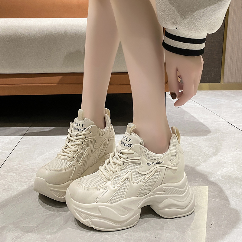 Heightening Sneakers for Women - Mesh Sneaker Women ulasan dan harga