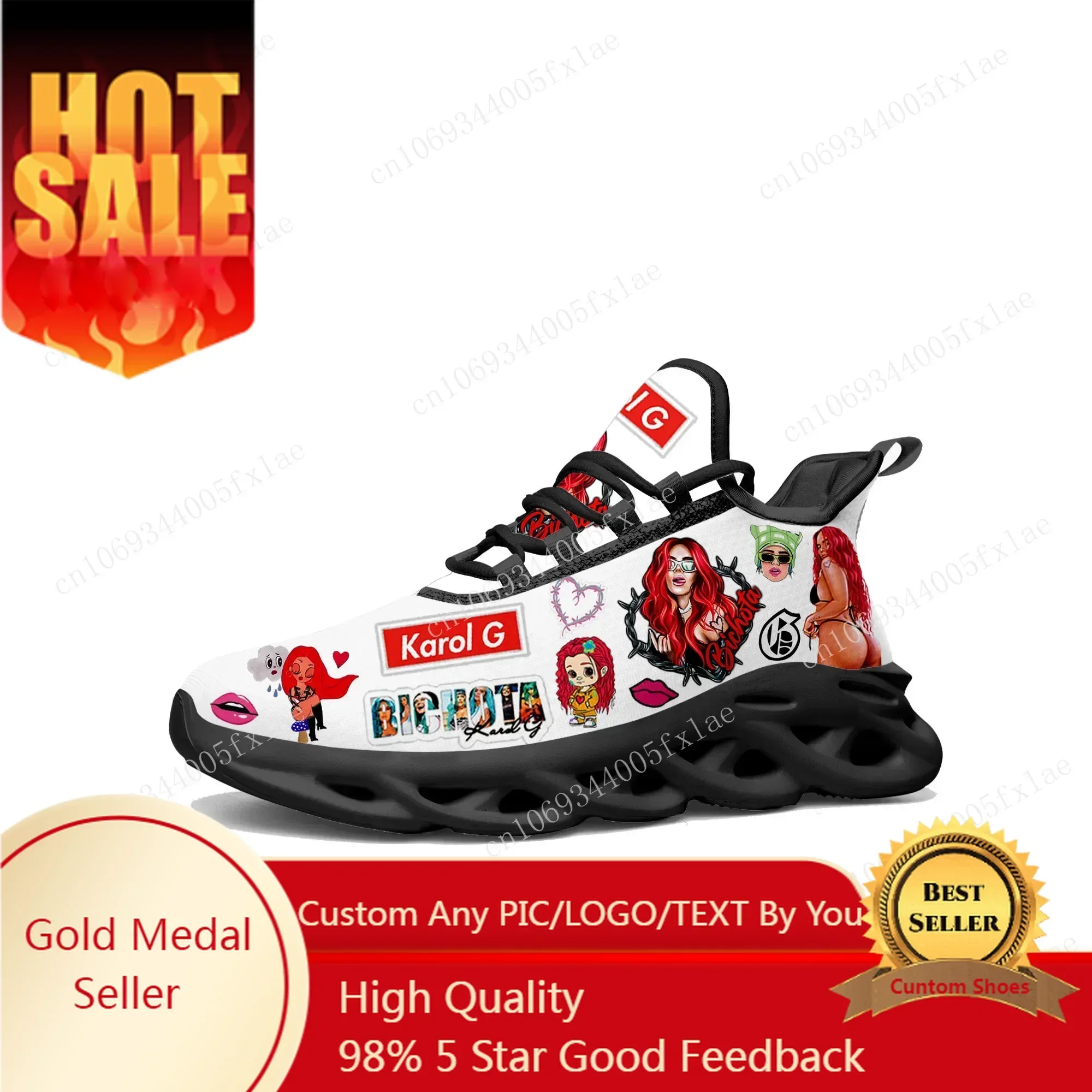 Karol G Bichota Flats Sneakers - Mesh Sneaker Women ulasan dan harga