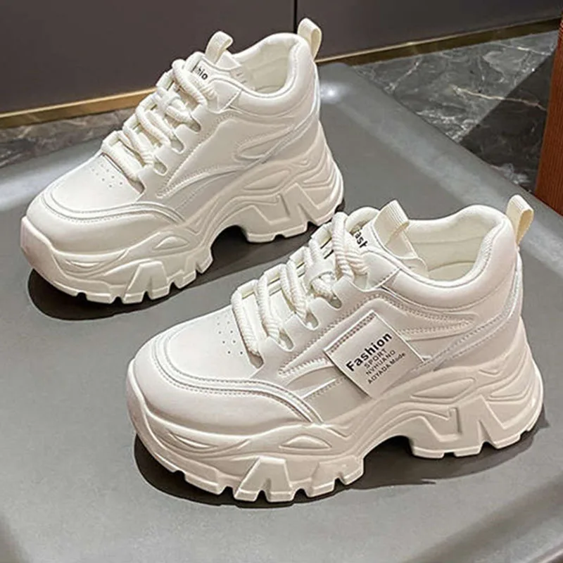 New Fashion Platform Sneakers  - Mesh Sneaker Women ulasan dan harga