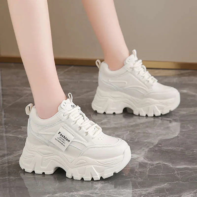 New Fashion Platform Sneakers  - Mesh Sneaker Women ulasan dan harga