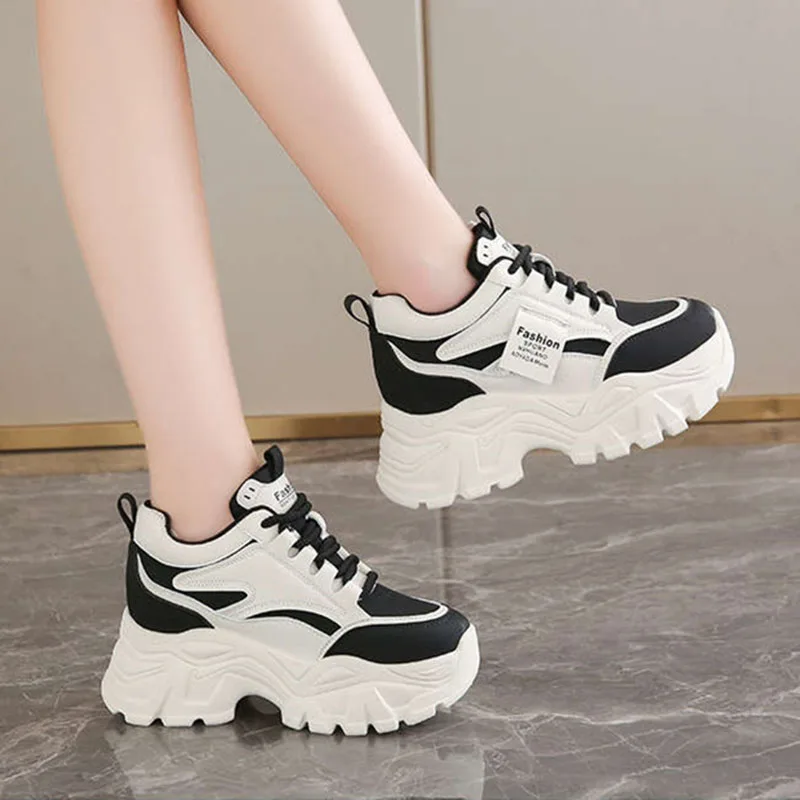 New Fashion Platform Sneakers  - Mesh Sneaker Women ulasan dan harga