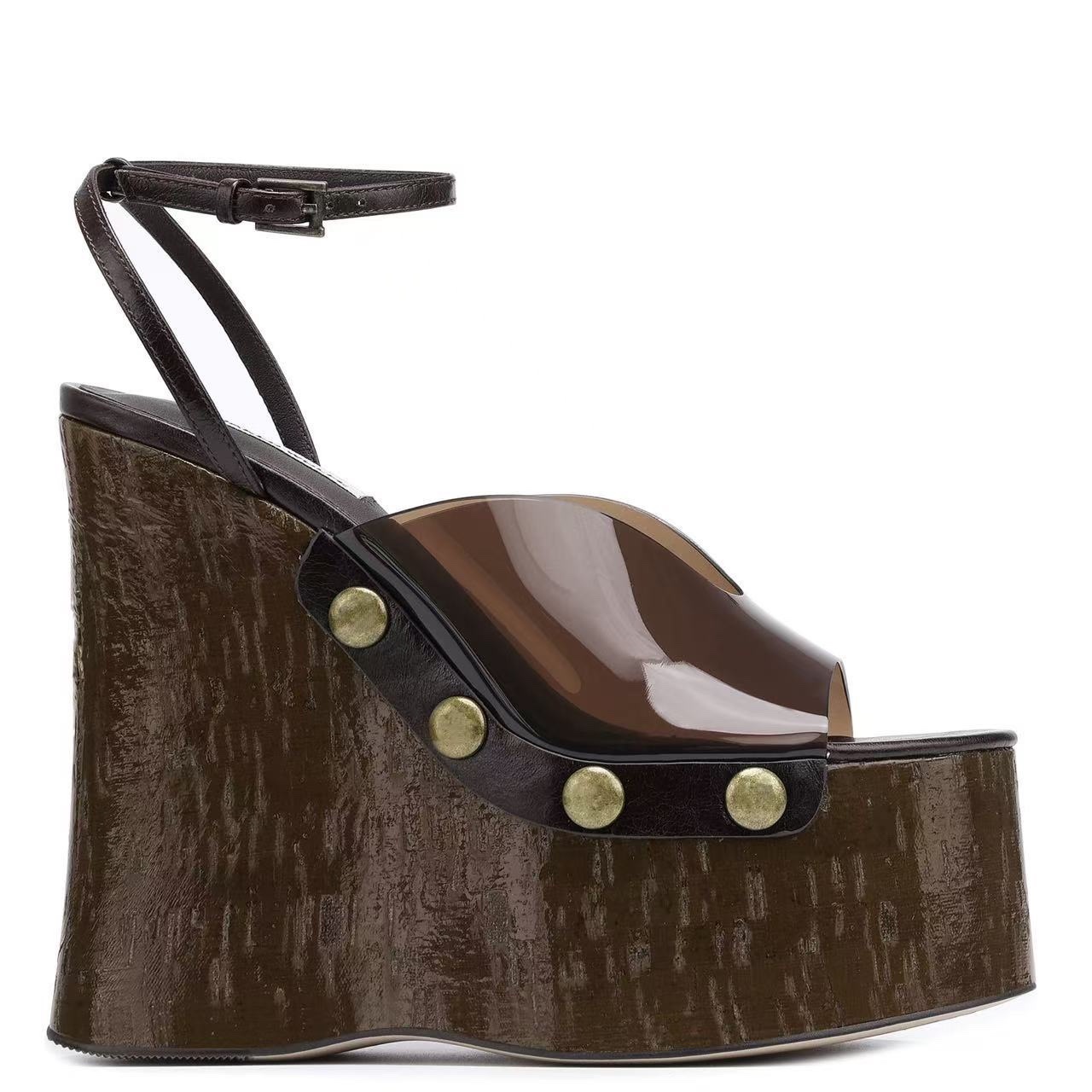 High-heeled 14 cm Thick-heeled - Women'S Shoes Water Resistant ulasan dan harga