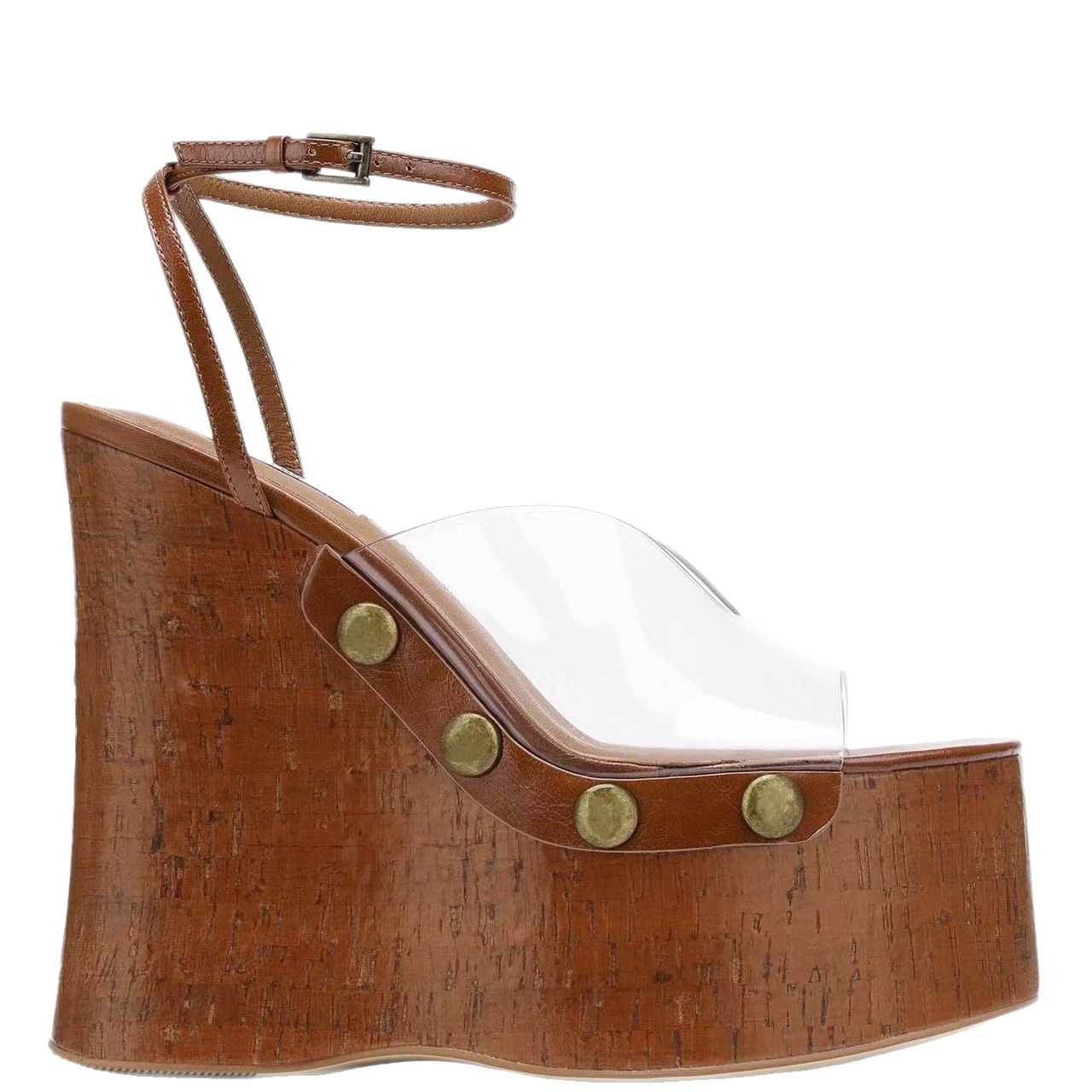 High-heeled 14 cm Thick-heeled - Women'S Shoes Water Resistant ulasan dan harga
