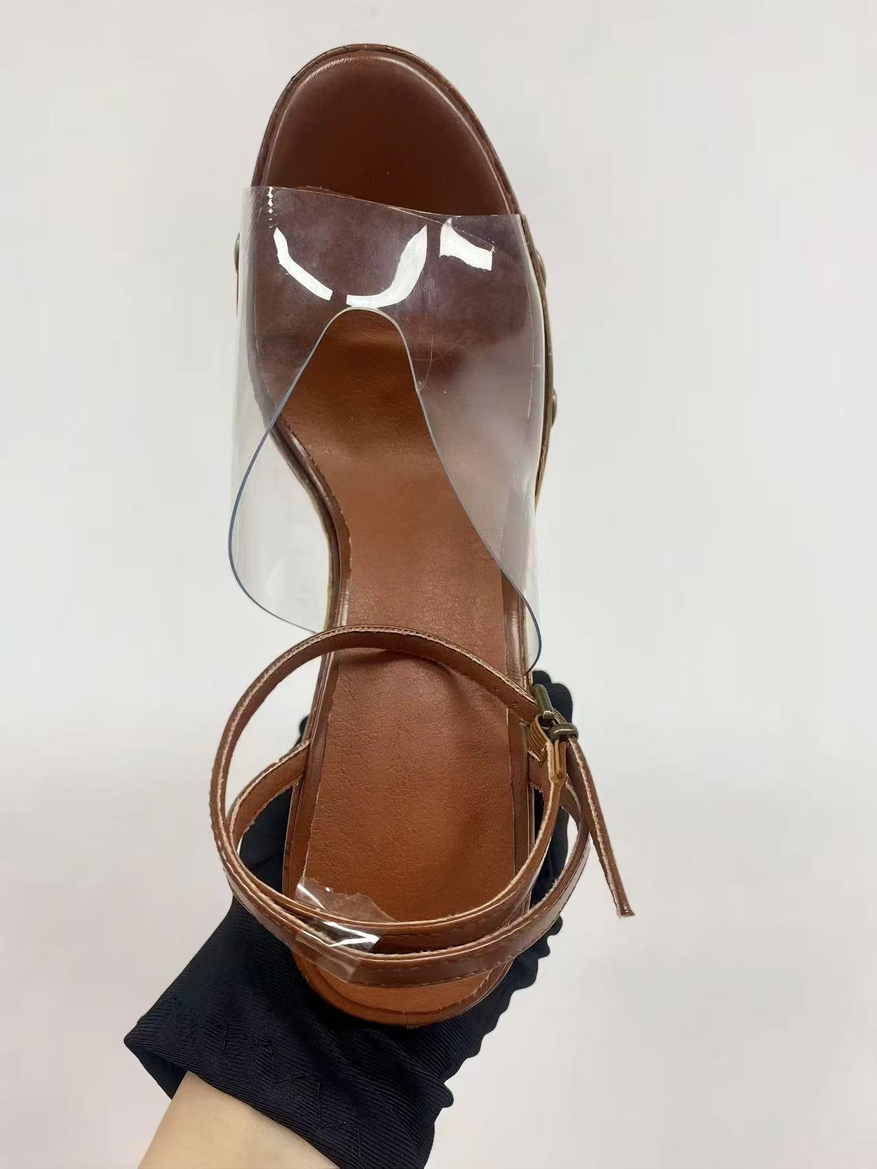 High-heeled 14 cm Thick-heeled - Women'S Shoes Water Resistant ulasan dan harga