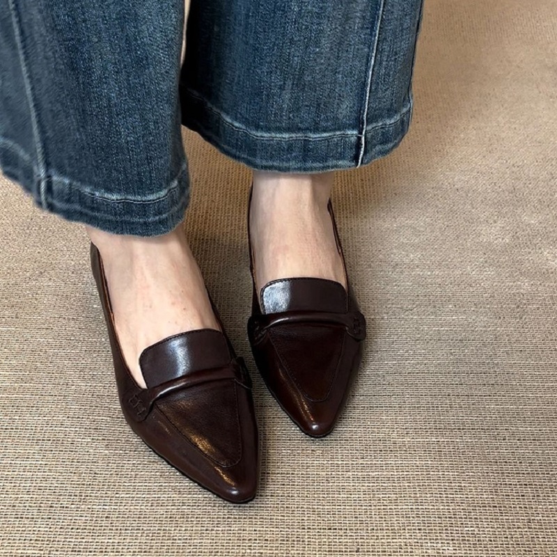 Cozy Med Heels Thick Heels Spr - Women Shoes Size 4 In Cm ulasan dan harga
