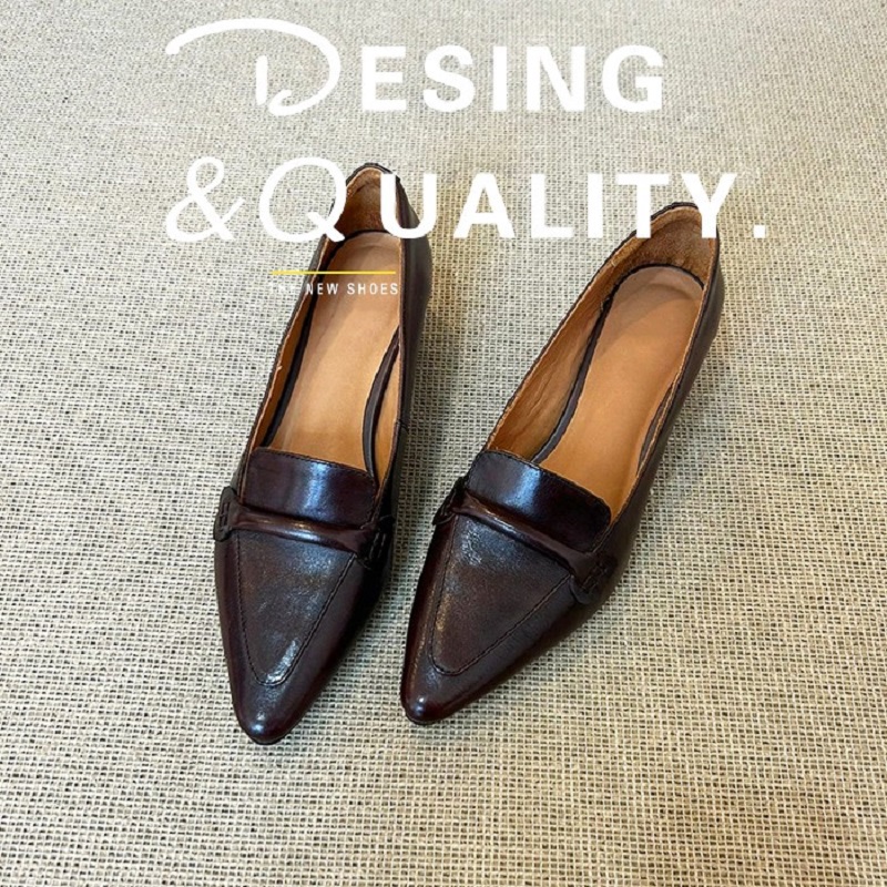 Cozy Med Heels Thick Heels Spr - Women Shoes Size 4 In Cm ulasan dan harga