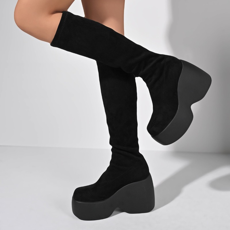Winter New Skinny Plus Size St - Sock Boot Women ulasan dan harga