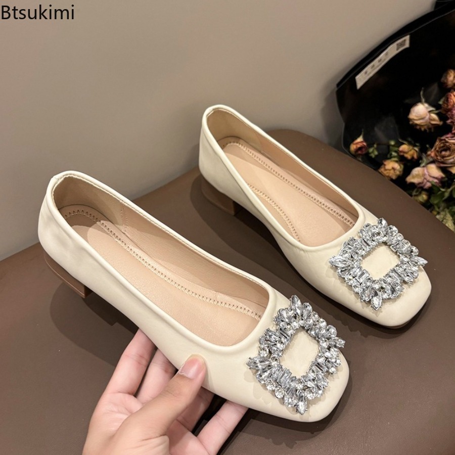 New Arrivals Women Soft Leathe - Women Shoes Elegant ulasan dan harga