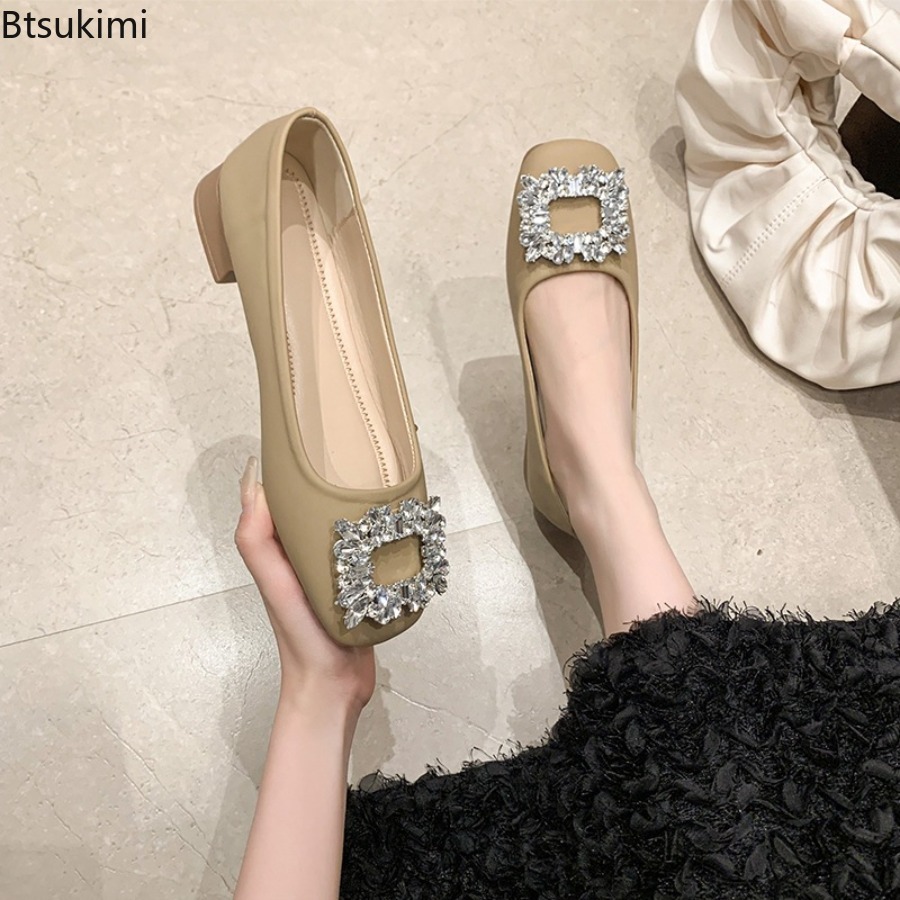 New Arrivals Women Soft Leathe - Women Shoes Elegant ulasan dan harga