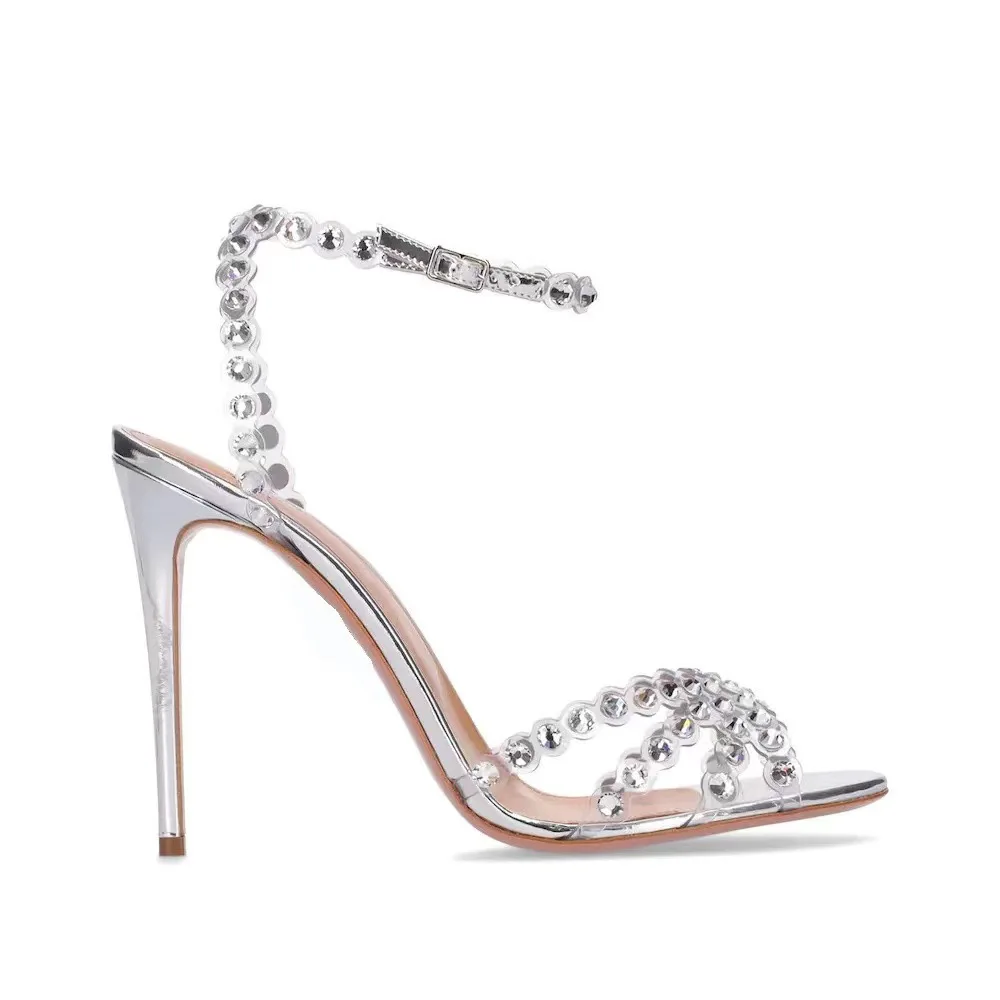 Socialite Plus Size Silver Hee - Women'S Shoes Peep Toe ulasan dan harga