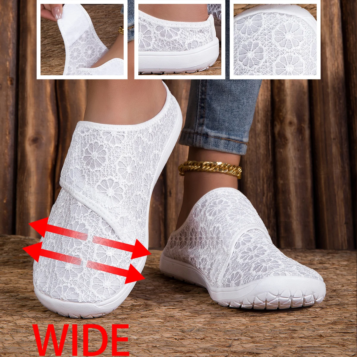 DJSUNNYMIX Summer Casual Ortho - Women'S Shoes For Wide Feet ulasan dan harga