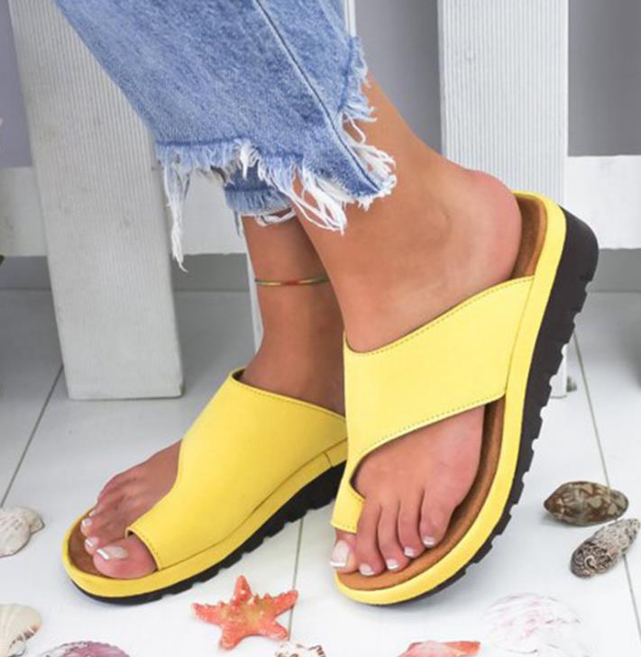 Women Comfy Plain Shoes Flat P - Women'S Shoes For Bunions ulasan dan harga
