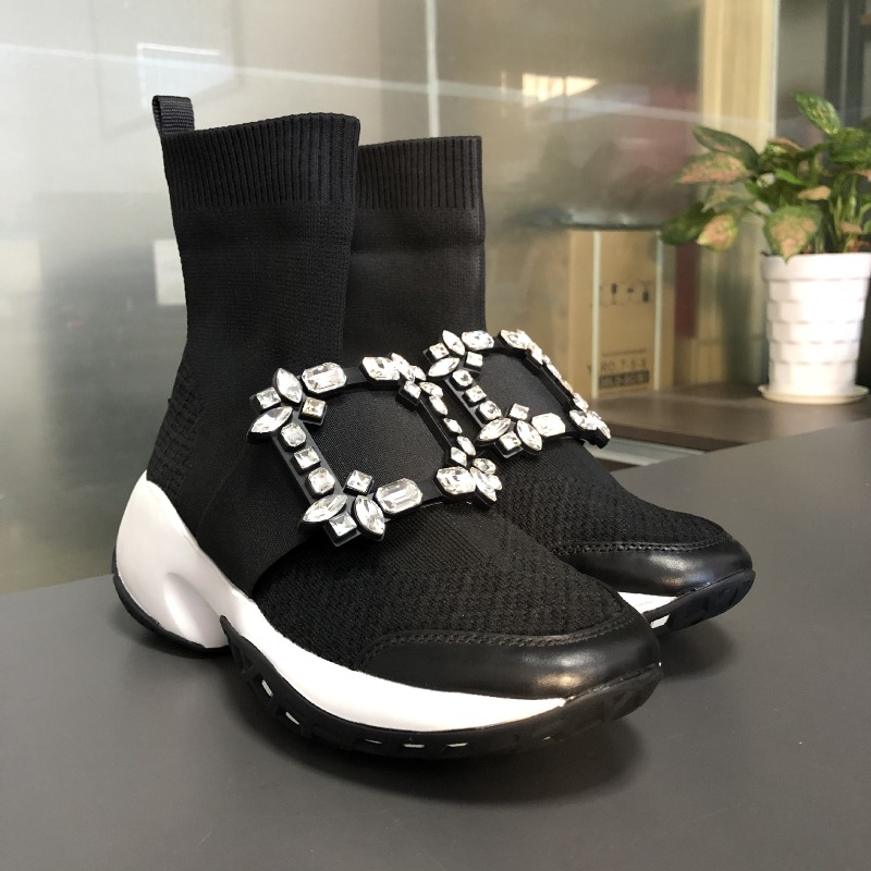 Fashion Designer Women's Shoes - Sock Boot Women ulasan dan harga