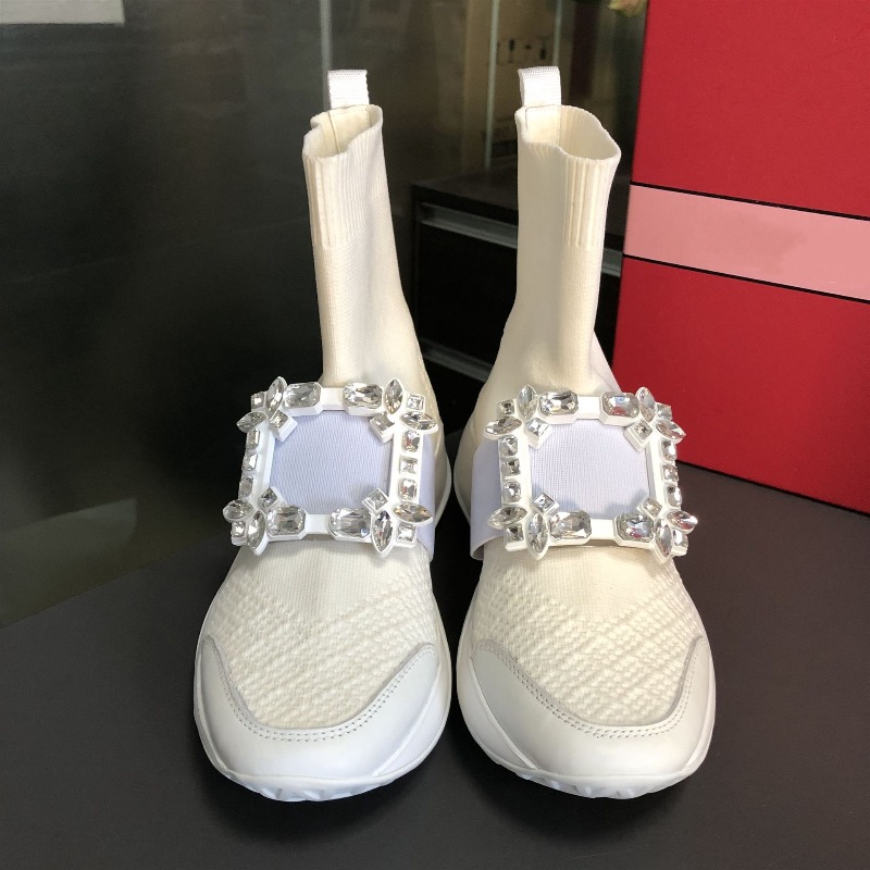 Fashion Designer Women's Shoes - Sock Boot Women ulasan dan harga