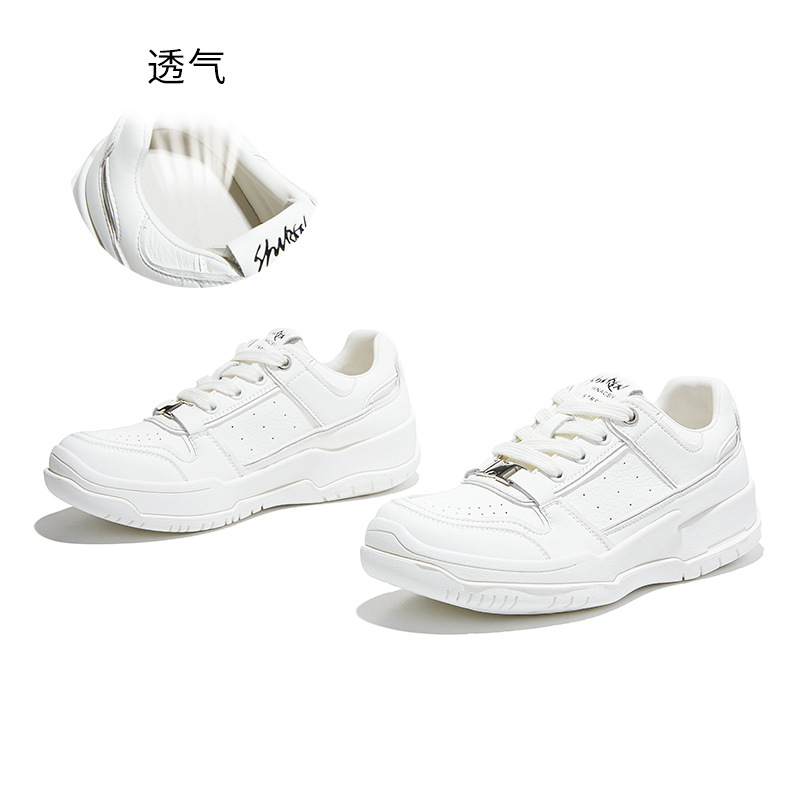 Leather Little White Shoes Spr - Mesh Sneaker Women ulasan dan harga