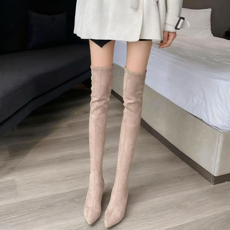 Sexy Women's Boots Pointed Toe - Sock Boot Women ulasan dan harga