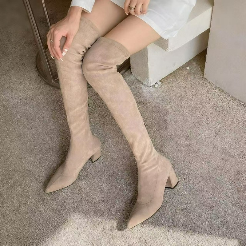 Sexy Women's Boots Pointed Toe - Sock Boot Women ulasan dan harga