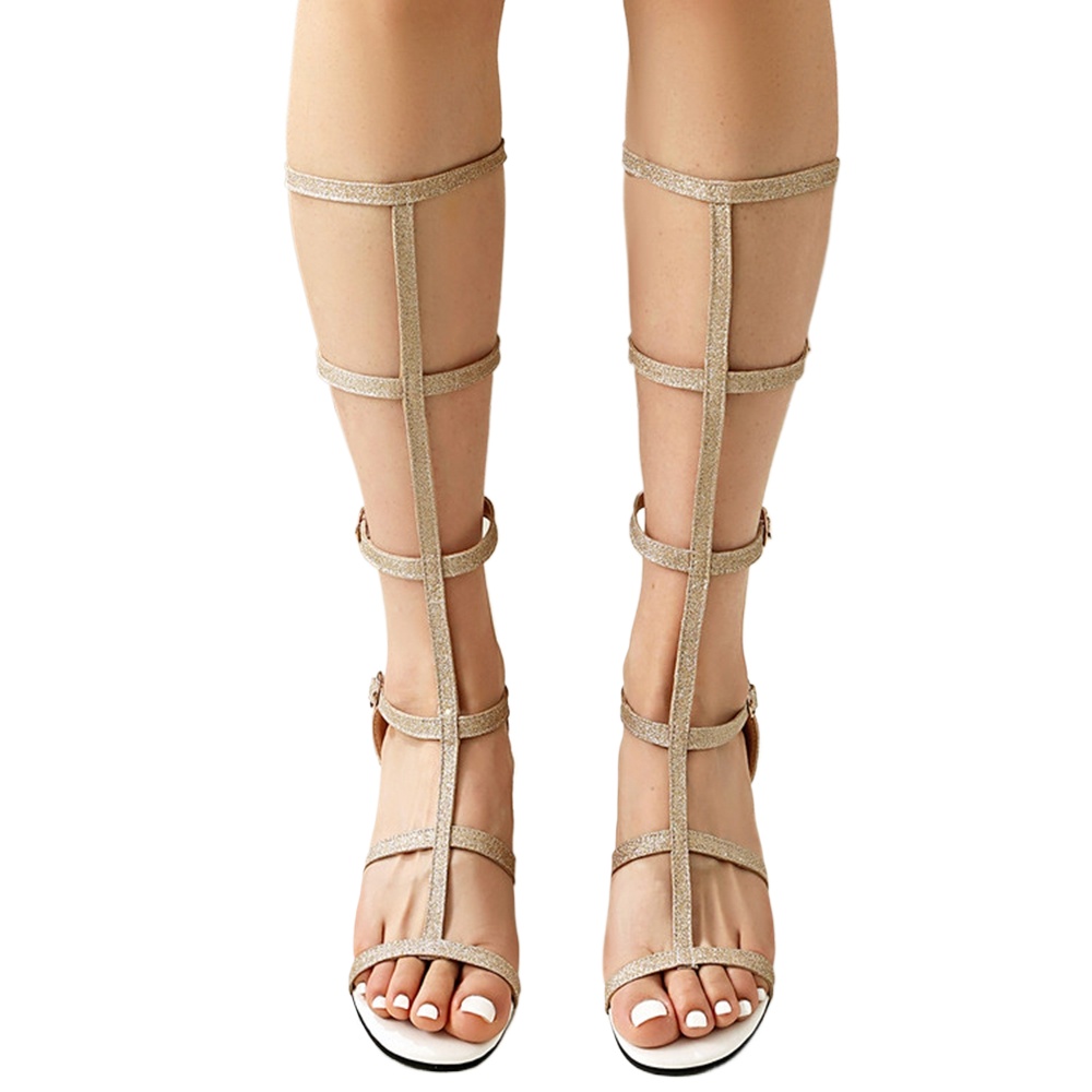 Ladies Strappy Gladiator Sanda - Women'S Shoes For Wide Feet ulasan dan harga