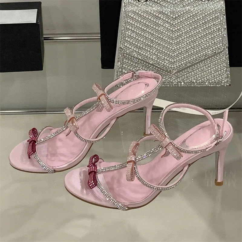 Aneikeh Summer Sexy Butterfly- - Women'S Shoes Peep Toe ulasan dan harga